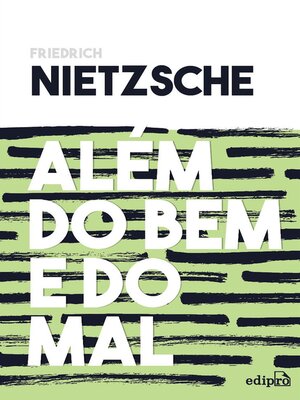 cover image of Além do bem e do mal